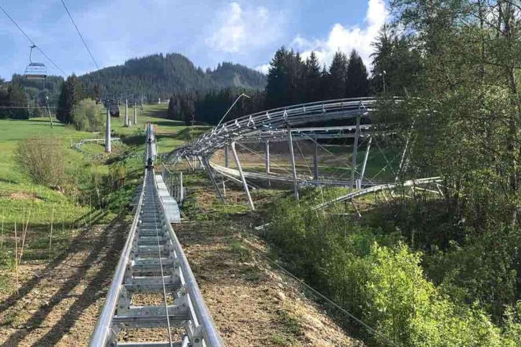 Exklusives Apartment Mit Schwimmbad Im Allgaeu Oy-Mittelberg Dış mekan fotoğraf
